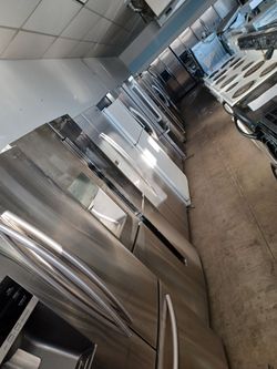 Used refrigerators for sale, French door, Side by side, Top Freezer, Bottom Freezer-120 Day warranty-Free delivery