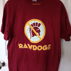 Rawdogs No trogans Tshirt Size Large 