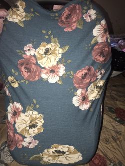 Car seat cover for girl