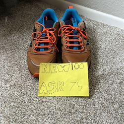 Nice camping, Reebok shoes