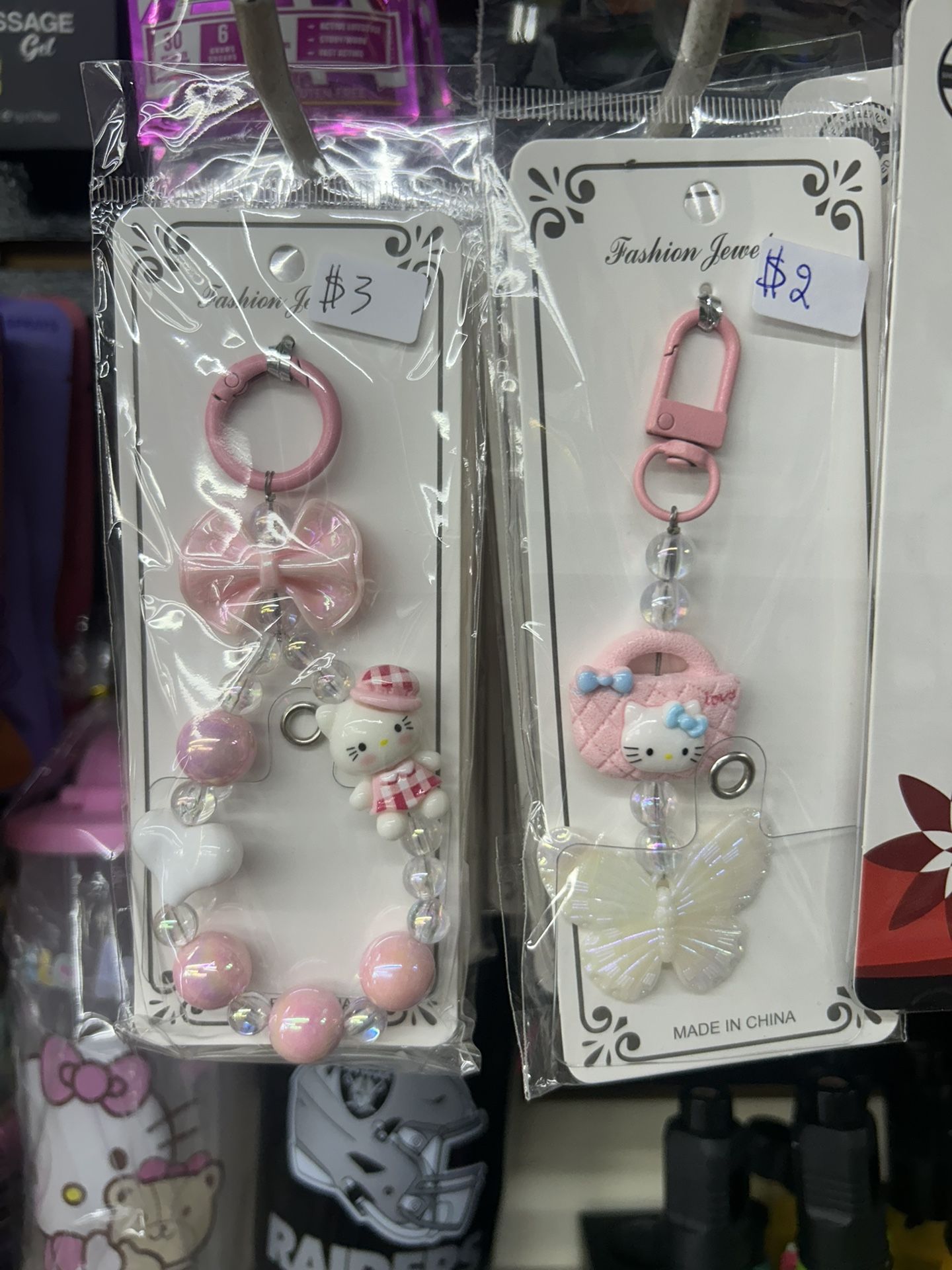 Cute Hello Kitty, Wristlet Phone Charm Chain
