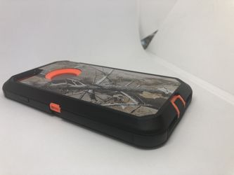 For iPhone 7 / iPhone 8 orange camouflage hard case protector cover