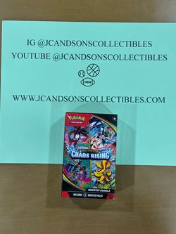 Pokémon Chaos Rising Booster Bundle - Factory Sealed/New