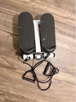 Mini stair Stepper with Resistance Bands
