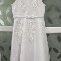 White Dress Girl’s Communion/Baptism Size 16