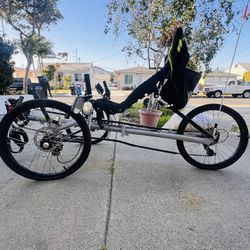 Recumbent Folding Bike - Spike Trident Trike
