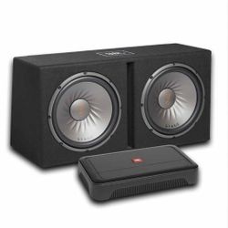 JBL Dual 12-Inch Stadium 1000-Watt Bass Package (BOX & AMP ONLY)