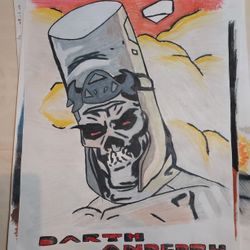 Fan Art Star Wars Sith 12"x 18" 