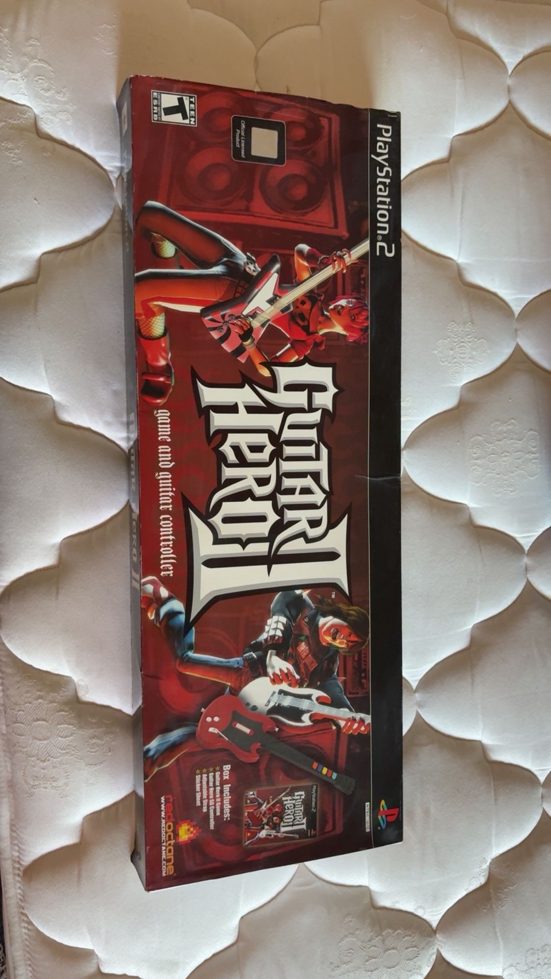 Guitar Hero 2 PS2 Guitar And Box Only