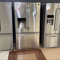 Lg Studio 3 Door French Door Refrigerator With Water Dispenser And Ice Maker VCS 7