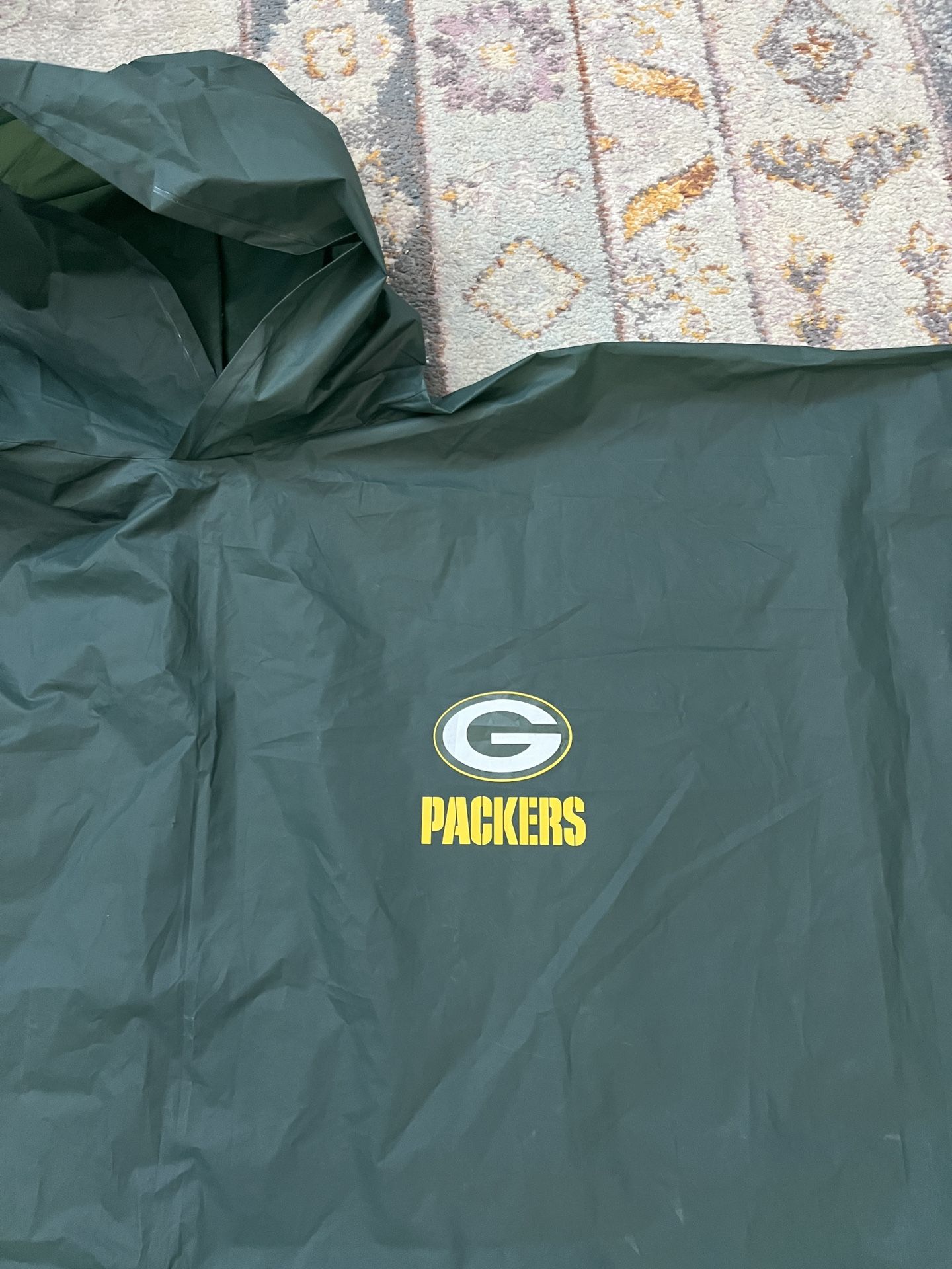 Green Bay Packers Rain Poncho