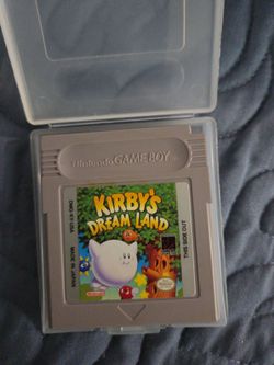 Kirby's Dream Land Game Boy Cartridge