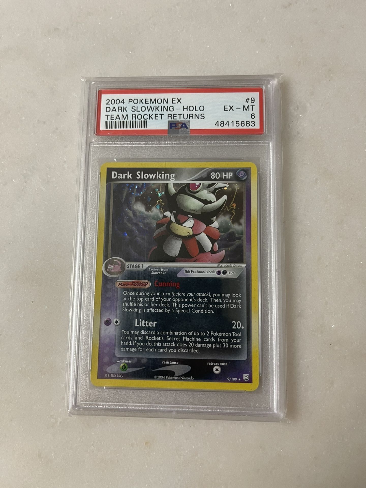 Dark Slowking HOLO