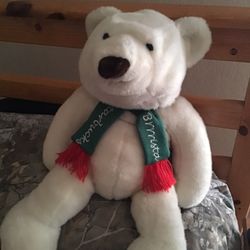 1998 Collectible Starbucks Barista Bear W/ Polar Bear Costume 