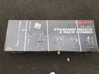 WEIGHT RACK/ BENCH COMBO