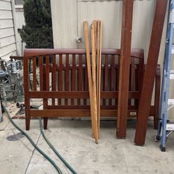 Bedframe, queen size rifle case only weight bench