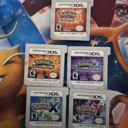 Nintendo 3DS Pokemon Games