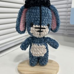 Crochet Blue Donkey