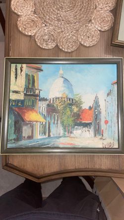 Wall art signed from holland