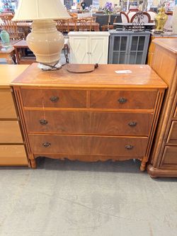 Vintage wood dresser (in store)