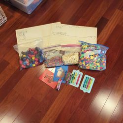 Assorted Arts And Crafts Supplies 