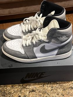 Retro 1 Washed Black Size 9