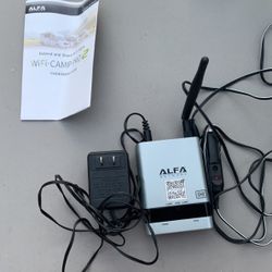 Alfa Wifi Camp pro 2     RV WiFi Booster