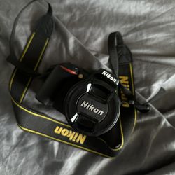 Nikon D3500 W/ An AF-P 18-55mm Lens