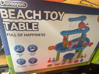 Donloyon Beach Toy Table