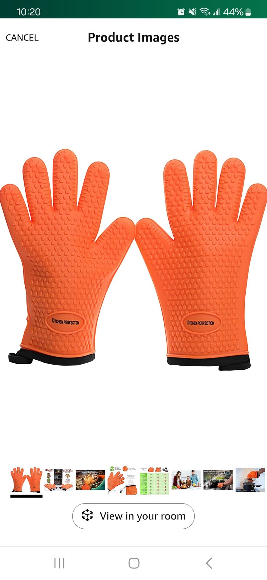 Oven Mitts Grill Mitts LIKE NEW SAVE $23 SAVE 75%