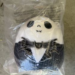 Jack Skelington Squishmallow