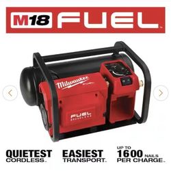 M18 FUEL 18-Volt Lithium-Ion Brushless Cordless 2 Gal. Electric Compact Quiet Compressor (Tool-Only)

