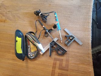 Vintage Tool Assortment, Soldering, Construction Level/Angle
