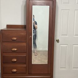 ~Vintage Armoire & China Cabinet