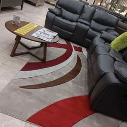 Madrid two piece sofa loveseat recliner living room, $1099 with easy finance