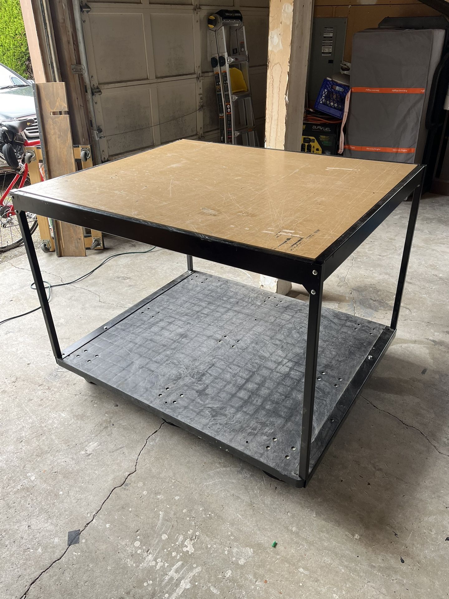 Commercial Heavy Duty Work Bench Table Cart