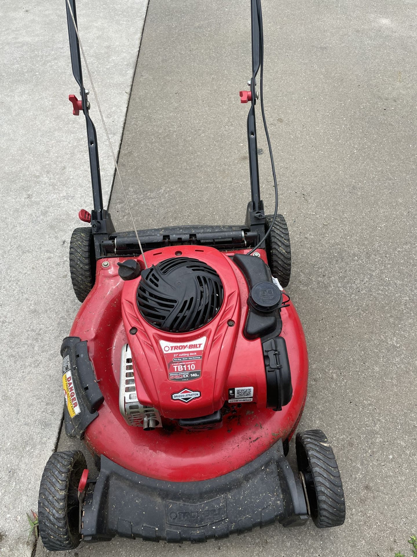 Troy Bilt 110 for Sale in Winstonsalem, NC OfferUp