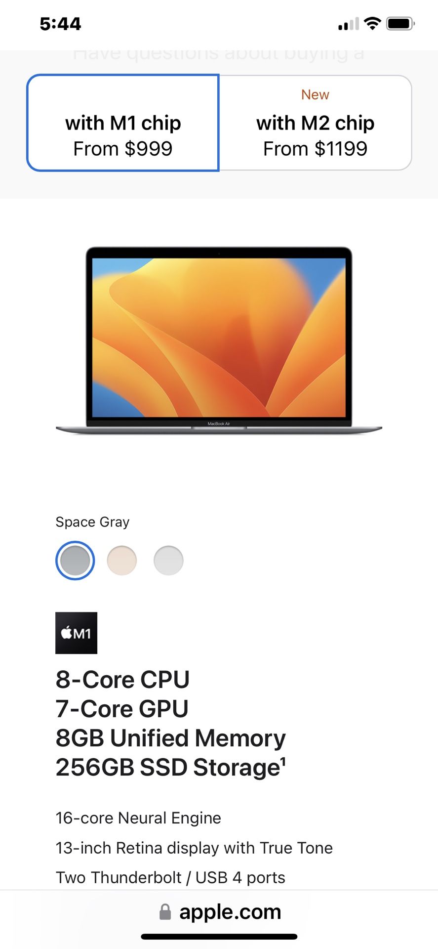 Apple MacBook Air M1