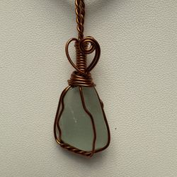 Handcrafted Ocean Glass Pendant