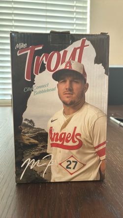 Mike Trout Angels City Connect Bobblehead