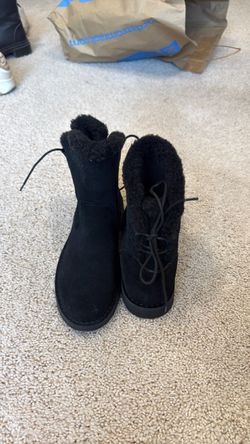UGG Black suede boots size #8