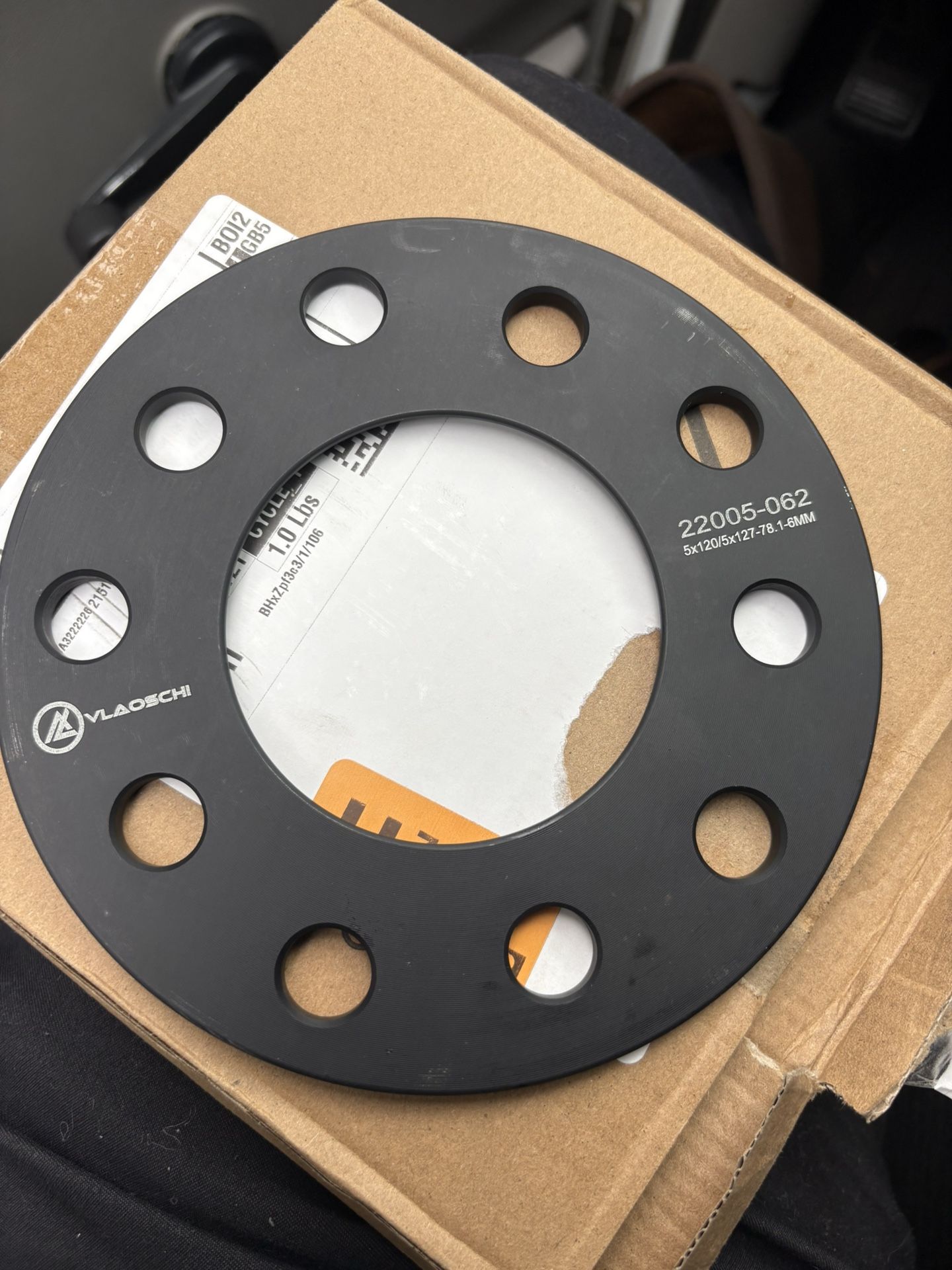 1/4 Inch 5x5 Wheel Spacer