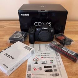 Canon Eos R5 Mirrorless Camera 