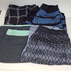 lot of 4 pairs men's XXL swim suit shorts $5 FIRM for ALL!