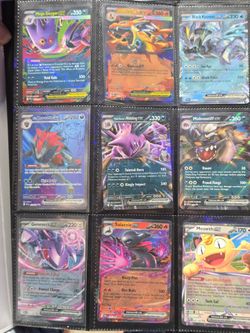 Pokémon cards and collector boxes