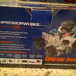 New a/c Compressor/ Nuevo Compressor Aire