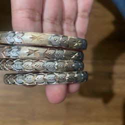 Silver, Rose Gold, Gold 