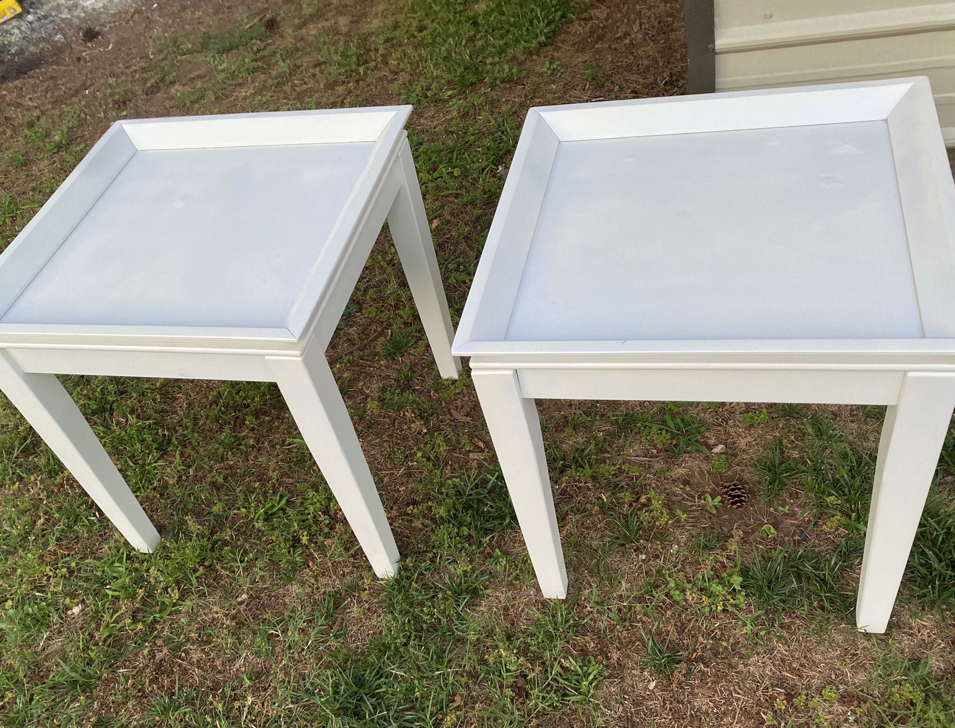 Ashley furniture pair end tables
