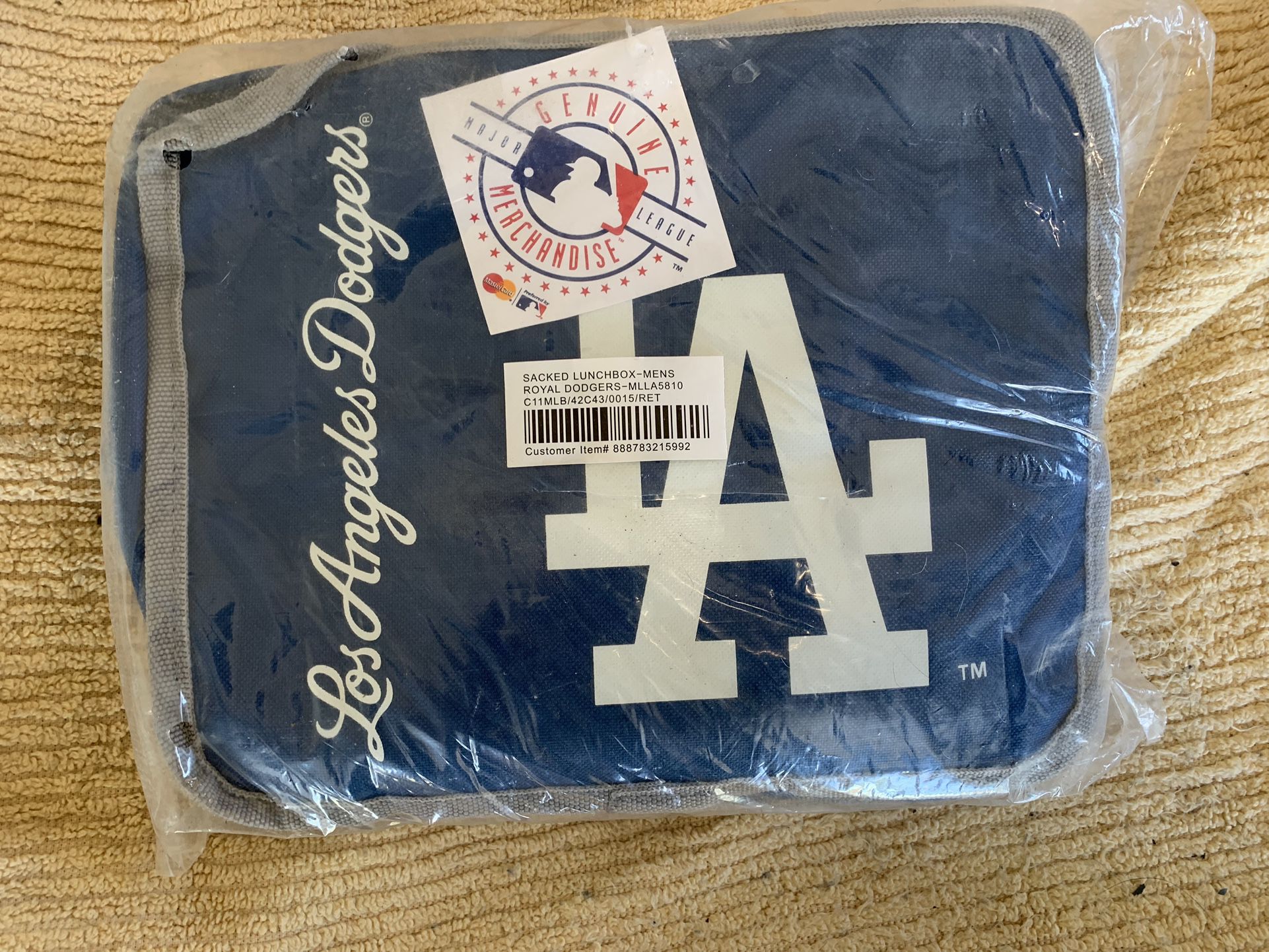 Dodgers soft lunch box