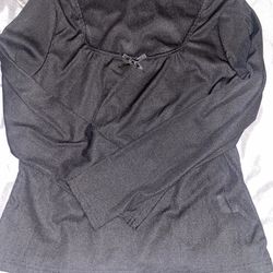 Coquette black long sleeve